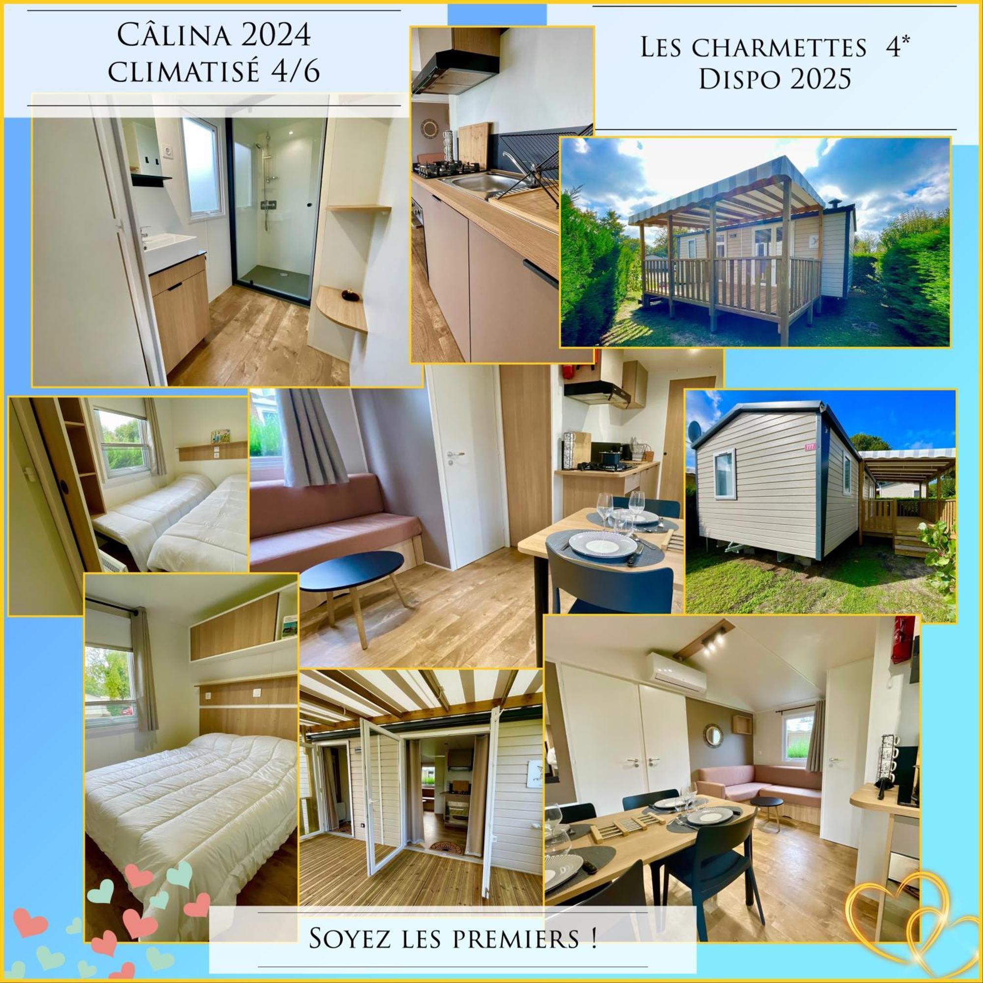 Mobilhome Calina Neuf Climatise - Camping Les Charmettes Les Mathes Exterior photo